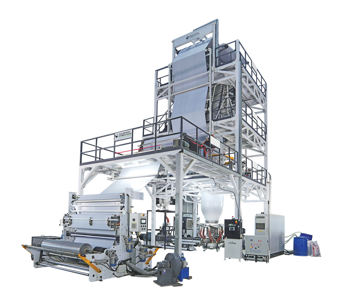 What is a 5 Layer Co-Extrusion Blown Film Machine?